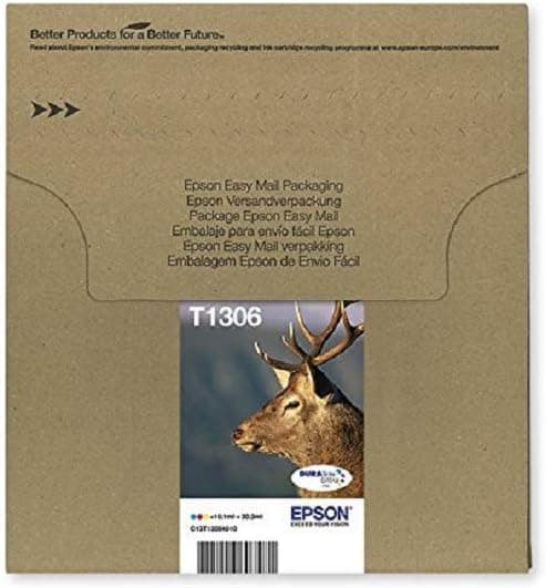 Detalle de Epson T1306XL Stag Multipack Cartouches DURABrite Ultra