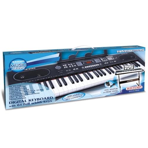 Thumbnail 3 de Bontempi HarmonyLegs Tastiera 61 teclas con patas metálicas 🎹