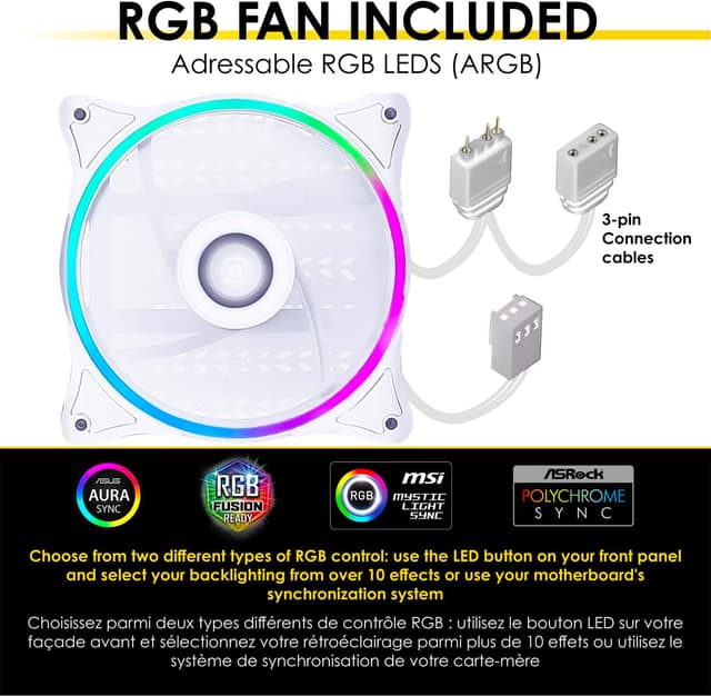 Thumbnail 1 de EMPIRE GAMING Diamond ARGB case 310 mm