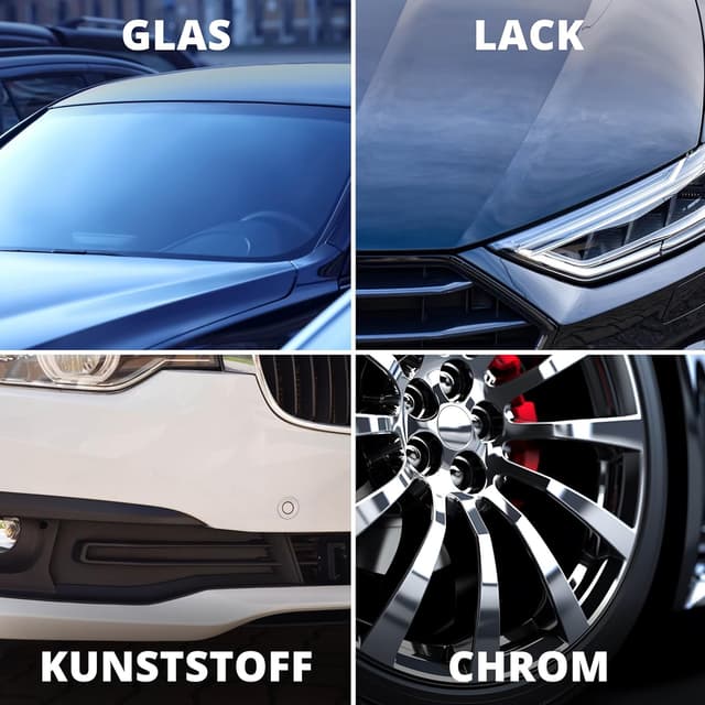 Detalle de LICARGO Insektenentferner Auto 750 ml – Insekten-, Vogelkot- und Flugrostentferner für Glas, Lack, Chrom & Kunststoff