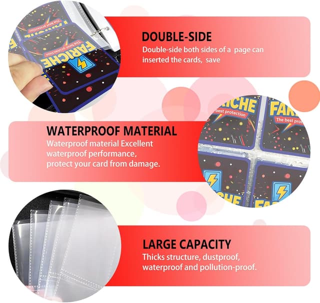 Detalle 2 de TCG-Storm Trading Card Binder 900 Cards