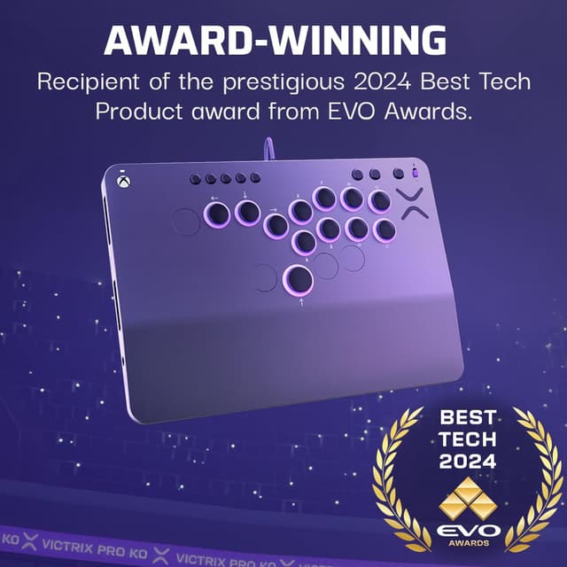 Detalle 2 de Turtle Beach Victrix Pro KO Fight Stick für Xbox Series X|S