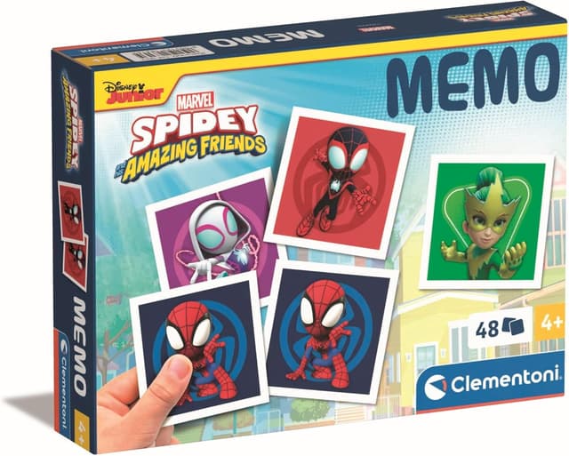 Detalle de Memoryspiel Clementoni Spidey Pocket 48 Karten