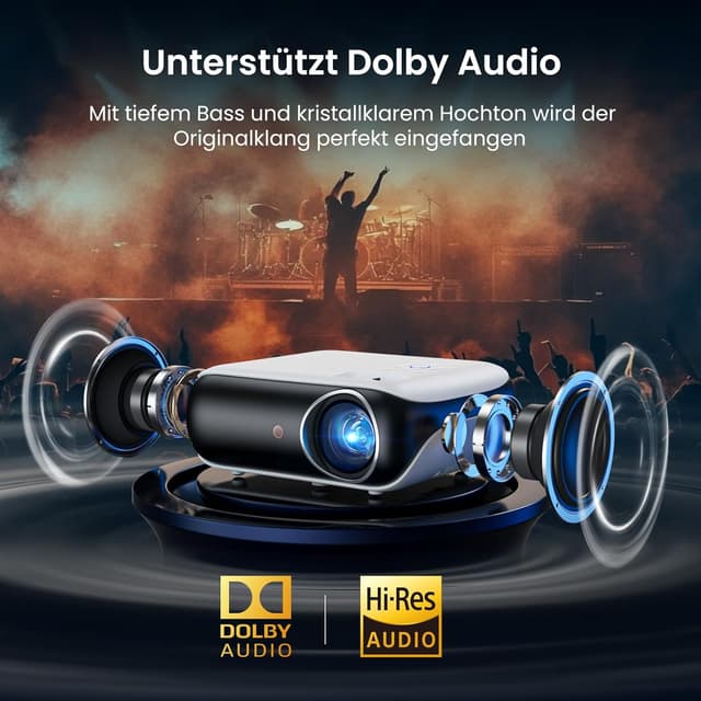 Thumbnail 4 de HAPPRUN 510G Beamer 1000 Lumen 📽