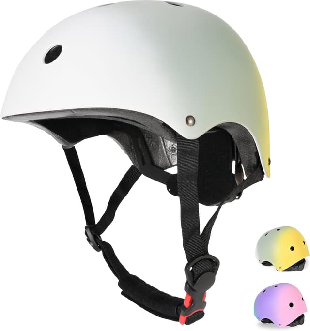 Thumbnail 6 de PIPIZHU Kids Bike Helmet Toddler Color Gradient, Boys Girls Child Skateboard Helmet for Kids, Riding Scooter Inline skatings Longboard Roller Skate
PIPIZHU Kids Bike Helmet Toddler Color Gradient, B…