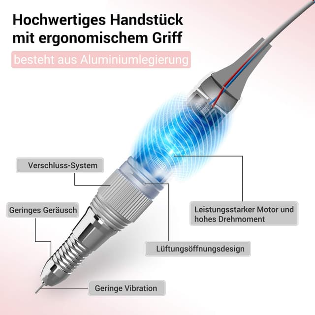 Detalle de MelodySusie Nagelfräser 30000 U/min