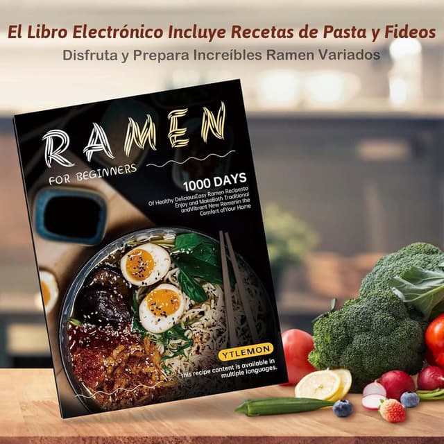 Thumbnail 3 de YTLEMON Juego de Cuencos de Cerámica Ramen 1000ml 🍜