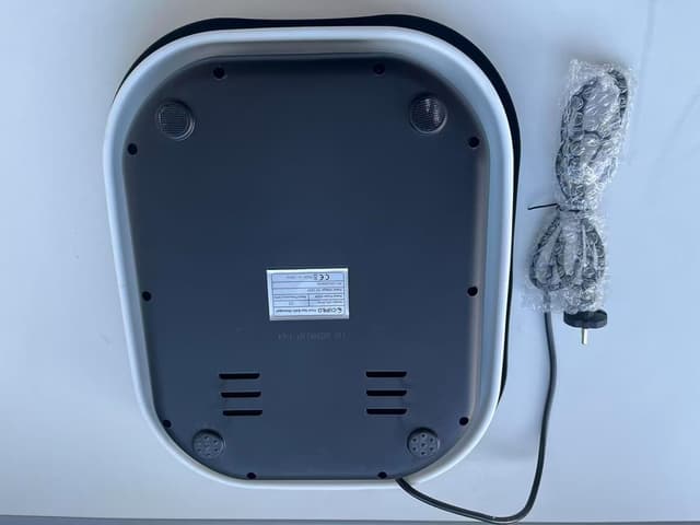 Detalle de Foot Spa Bath Massager with Heat – Collapsible foot soaking tub with bubbles, red light, pumice & shiatsu rollers