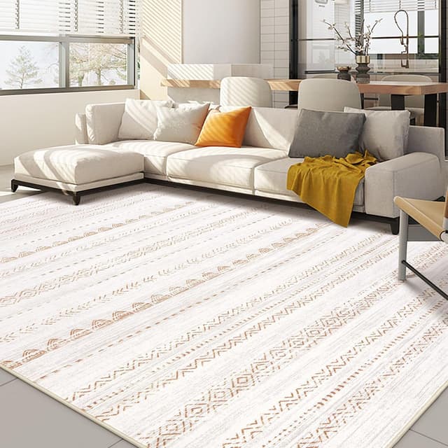 Imagen de Nakagishi Area Rug 5x7 Boho Brown 🏡 en OfertitasTOP