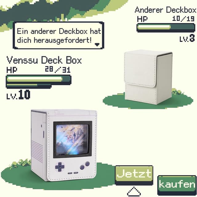 Thumbnail 2 de Venssu MTG Deck Box mit Commander-Anzeige 120