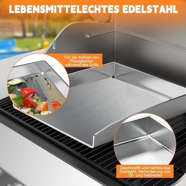 Thumbnail 2 de Camxon Plancha Edelstahl 40.5×31 cm