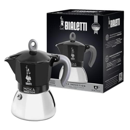 Imagen de Bialetti Cafetera Moka inducción 6 tazas en OfertitasTOP