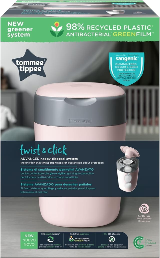 Thumbnail 1 de Tommee Tippee Twist and Click Nappy Bin 33