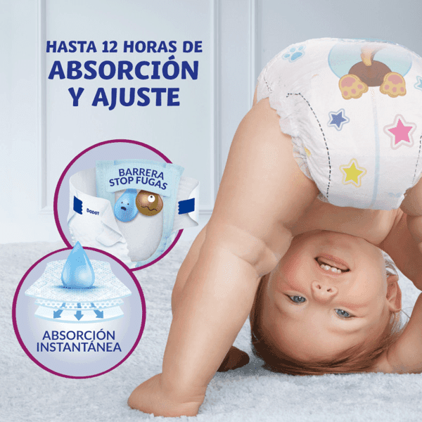 Detalle de Dodot Pañales Activity Extra T4+ (10-15 Kg) 🍼 2x52 uds