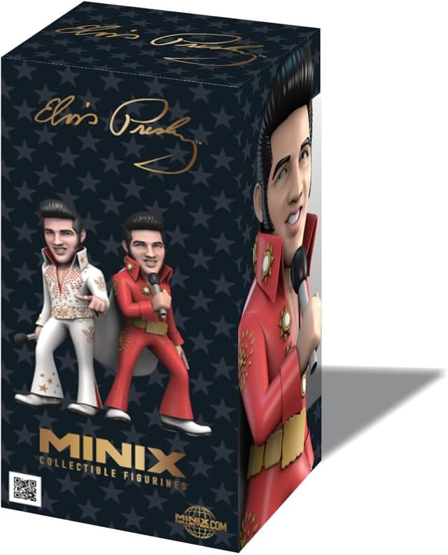 Detalle de MINIX Minix Figura da collezione 12 cm Elvis Costume Rosso (MN18918)