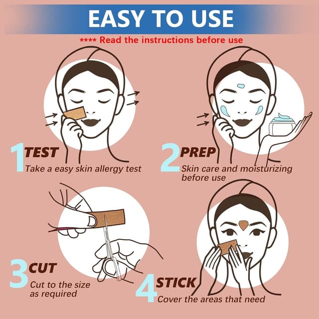 Thumbnail 4 de SFUCHIN Gesichtsaufhellung Tape 2,5 cmx500 cm Multifunktion