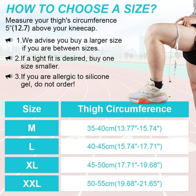 Thumbnail 4 de ACWOO Ginocchiera Ortopedica L per supporto e compressione