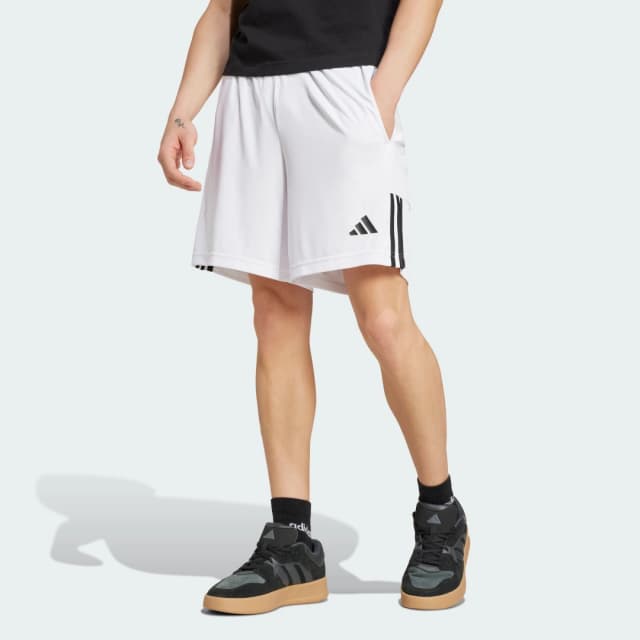 Detalle de Pantalón corto Adidas Sereno AEROREADY Cut con 3 bandas