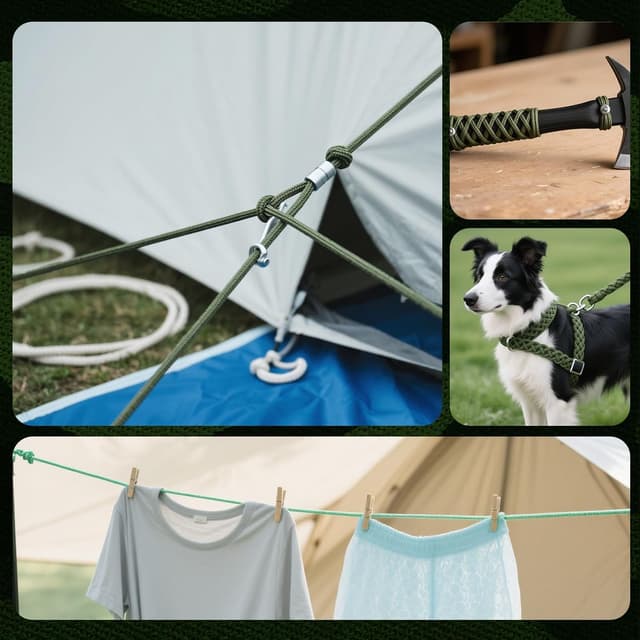 Thumbnail 6 de Cozary Paracord 4 mm 30 m resistente 250 kg