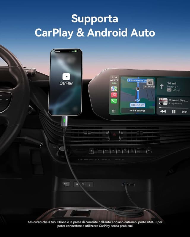 Thumbnail 4 de INIU 240W Cavo USB C a USB C 2m