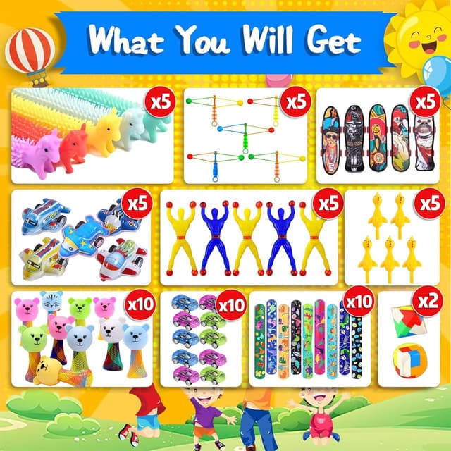 Thumbnail 1 de Mitgebsel Kindergeburtstag Set 150 Teile