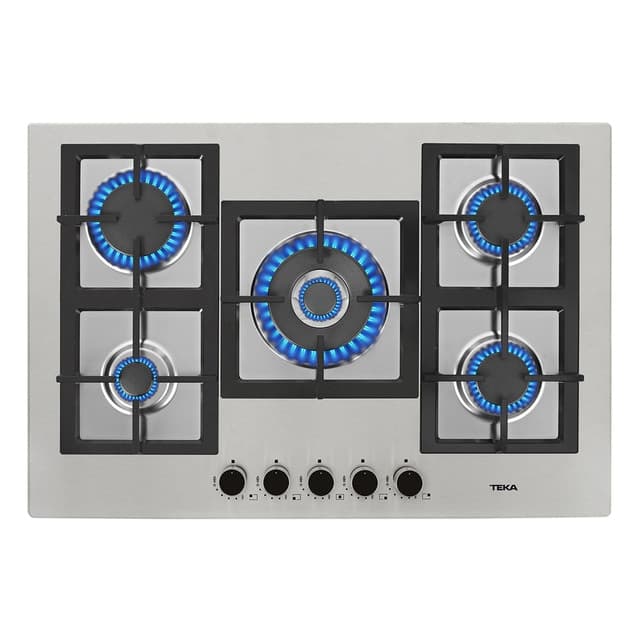 Detalle de Teka EFX 70.1 5G AI placa gas 75 cm, 5 quemadores