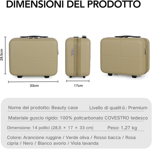 Thumbnail 6 de Premium Makeup Travel Case Set polycarbonate