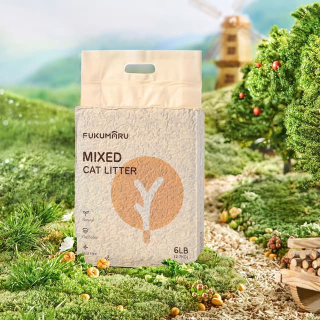 Thumbnail 5 de FUKUMARU Tofu Katzenstreu 10.8kg