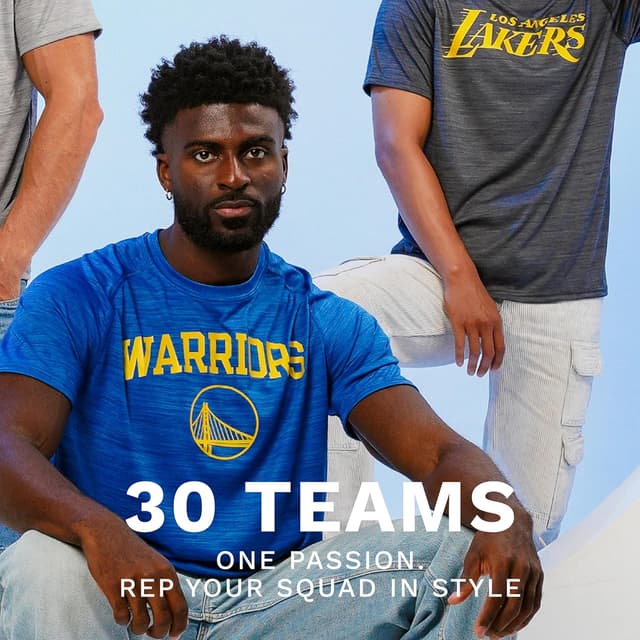 Detalle de Holloway NBA All-Pro Tee Lightweight Basketball T-Shirt (Eco-Revive, 50+ UPF)