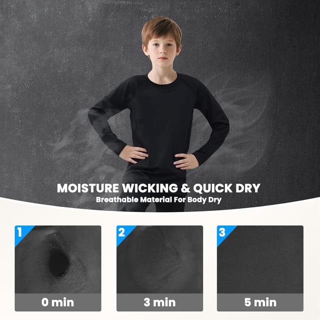 Thumbnail 4 de Kelvindra Base Layer Kids 4–13