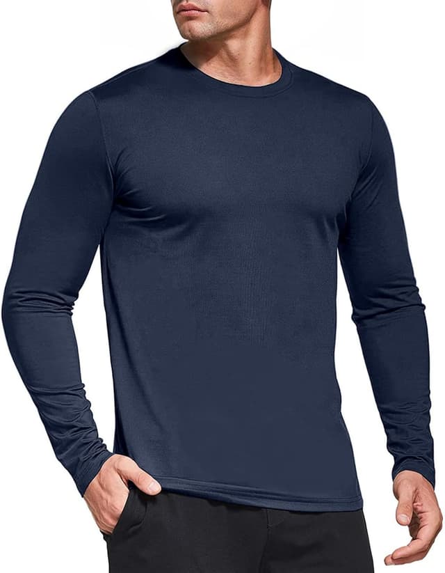 Detalle de Boyzn Langarmshirt im 1-/3-/5er-Pack für Herren mit UPF 50+ und schnell trocknender Funktionsfaser