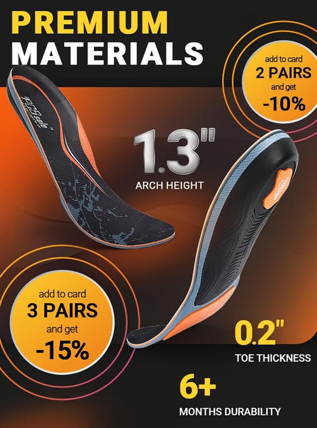 Detalle 2 de PCSsole plantillas fascitis plantar