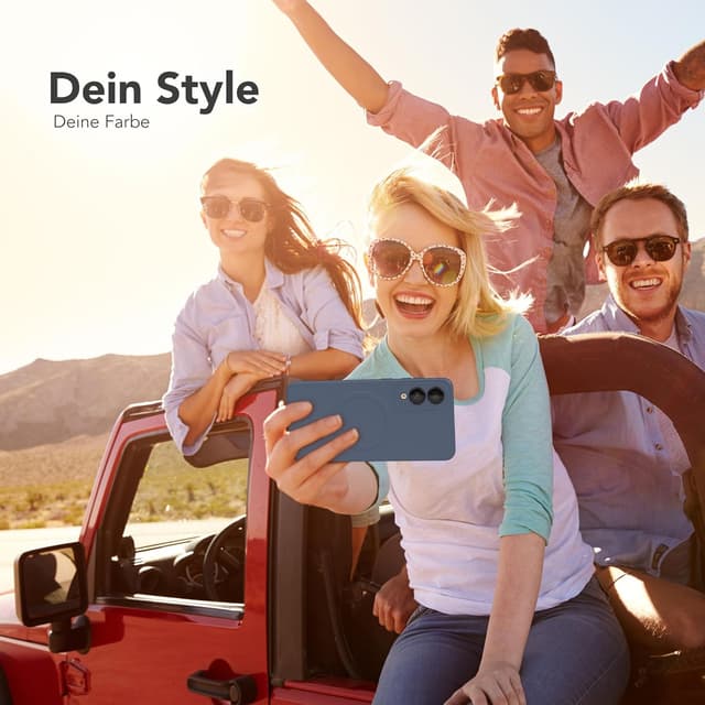 Detalle 2 de EAZY CASE Silikonhülle Galaxy S25 1x mit Magnet