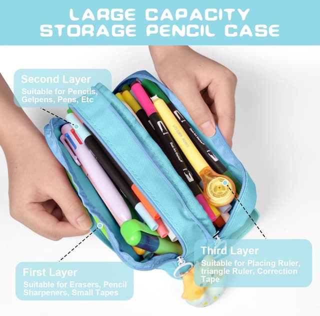 Thumbnail 2 de Vicloon Estuche Escolar 21x6x12 cm 🍱