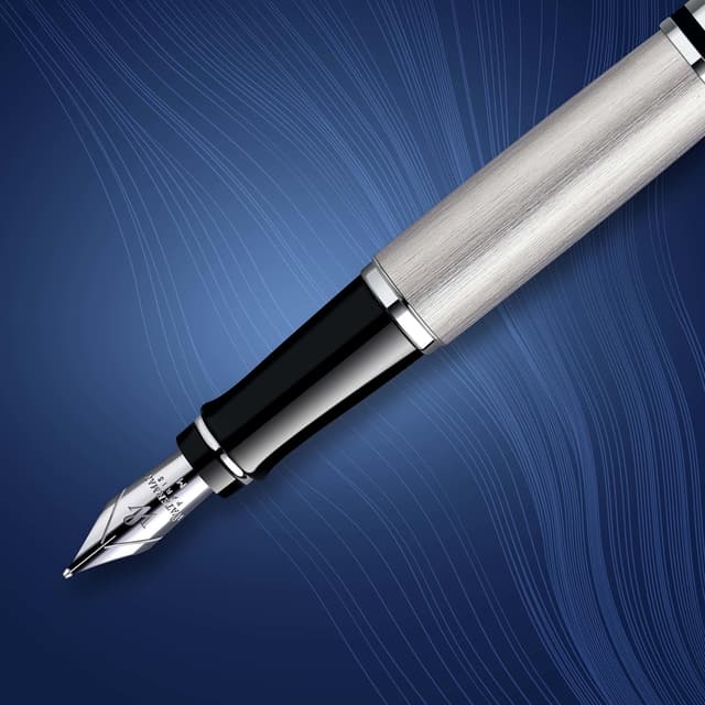 Thumbnail 3 de Waterman Expert pluma estilográfica acero inoxidable