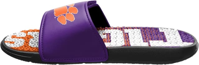 Detalle 2 de FOCO NCAA College Team Logo Athletic Sport Shower Flip Flop Gel Slides Sandal (9-10 US)