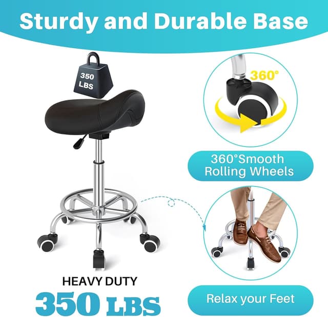 Thumbnail 6 de YEEZEE Saddle Stool Ergonomic 19–24.5