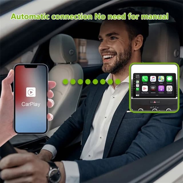 Detalle 2 de Klack Adaptador inalámbrico CarPlay y Android Auto Bluetooth 5.0
