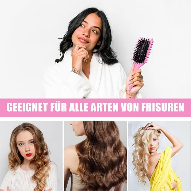 Detalle 2 de Curl Hair Brush Lockenbürste Curl Define Stylingbürste 6,5 cm