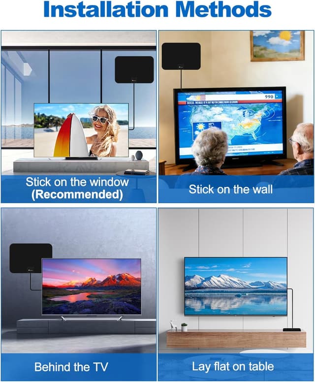 Thumbnail 6 de Digital Amplified Indoor HDTV Antenna 16.5ft