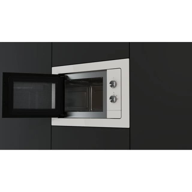 Detalle 2 de Microondas Teka NEO MB 6200 BI WH integrable de 20L y 800W con plato giratorio y descongelar