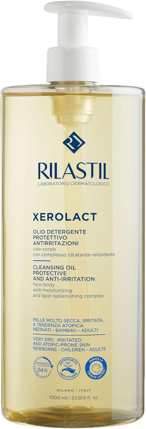 Detalle de Rilastil Xerolact Aceite limpiador protector 1000 ml