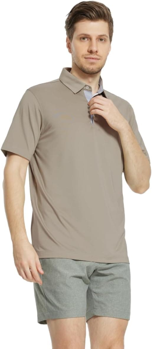 Detalle 2 de Mens Polo Shirts Dry Fit Performance