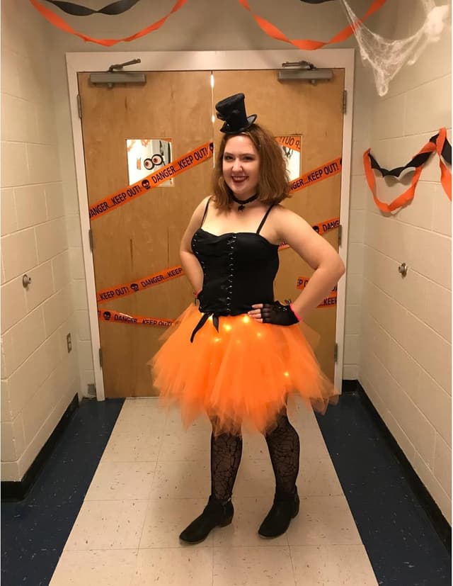 Thumbnail 1 de GOOBGS Damen Ballettrock Tüll M 48 cm knielang