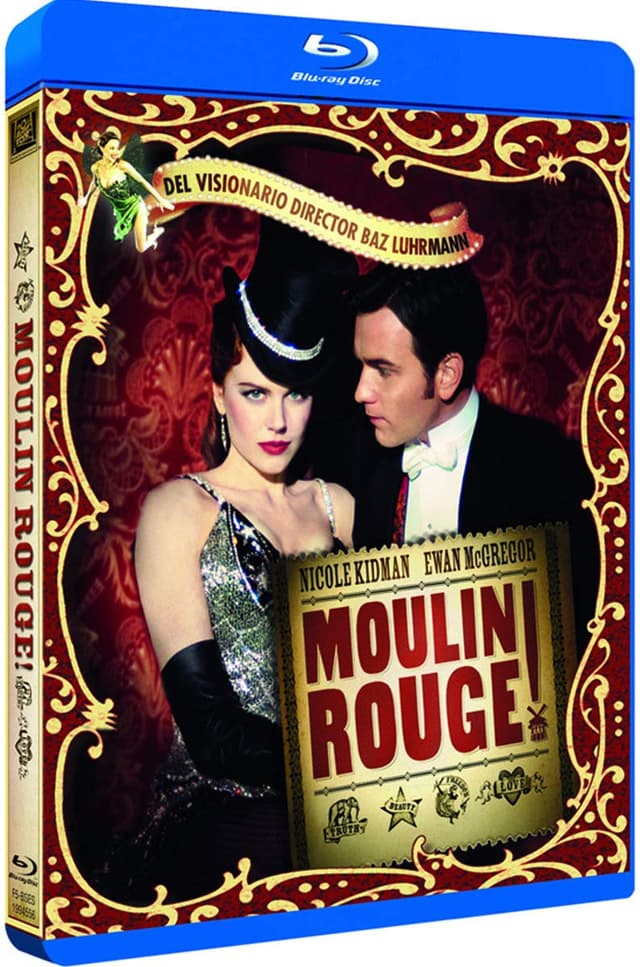 Detalle de Divisa HV Moulin Rouge Blu-ray