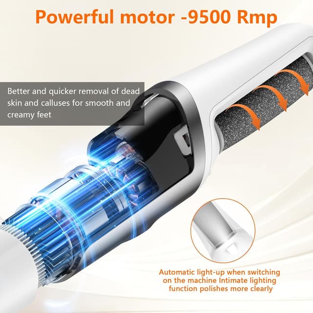 Thumbnail 2 de PKBD Electric Foot File 1200mAh