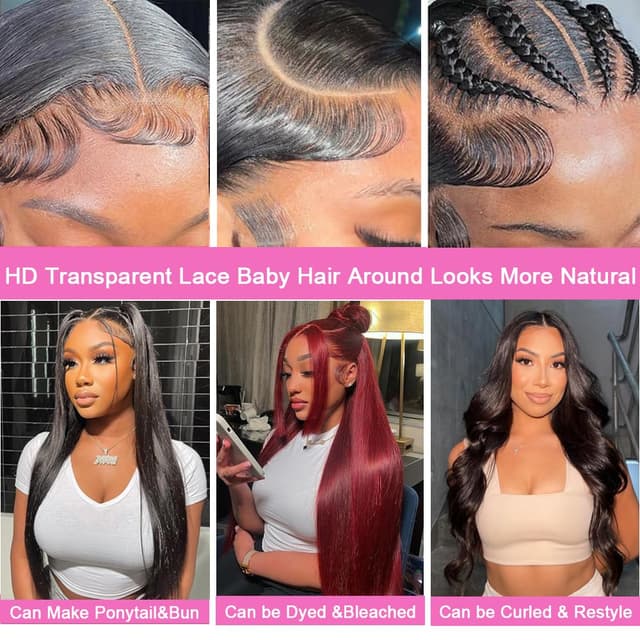 Thumbnail 2 de TONHONK 32 Inch Lace Front Wig