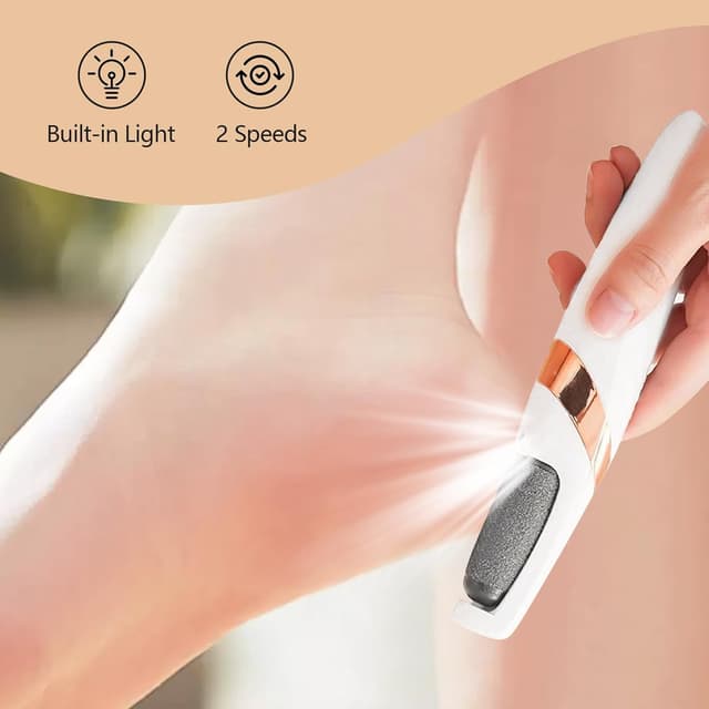 Detalle de Electric foot file for calluses, 2 speeds