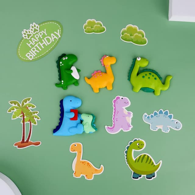 Thumbnail 4 de OSDUE Décoration gâteau 8+4 pièces 🎂