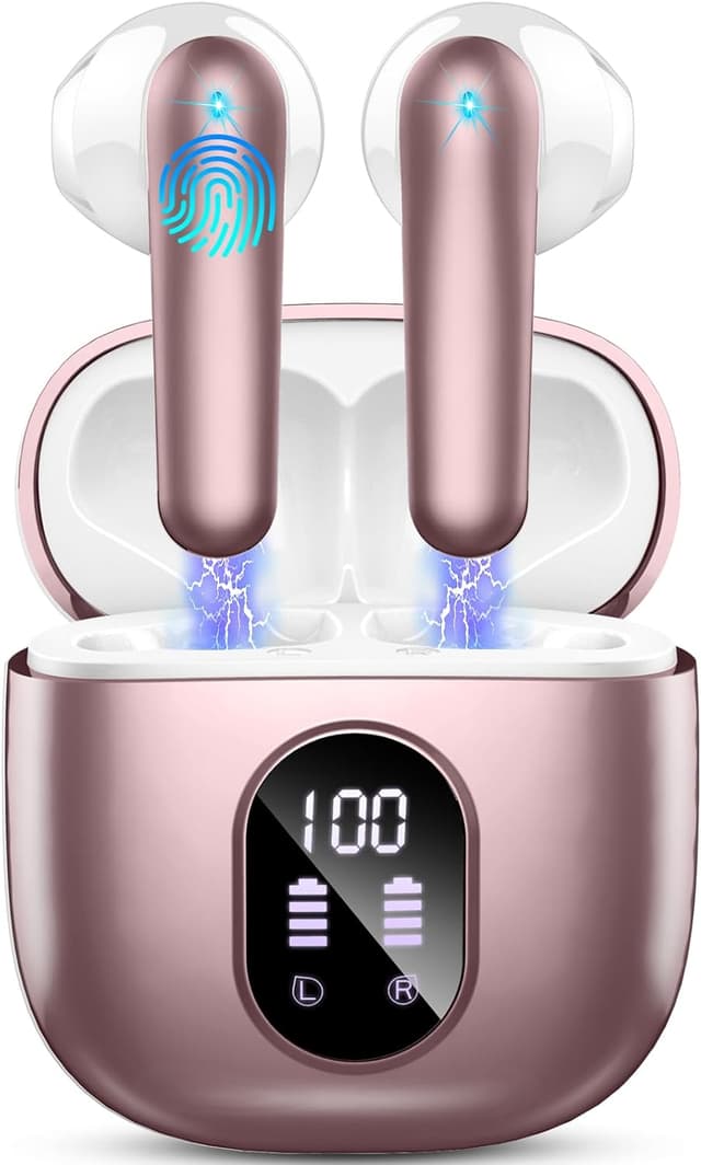 Detalle de Drsaec Auriculares Bluetooth 5.4 HiFi 50H